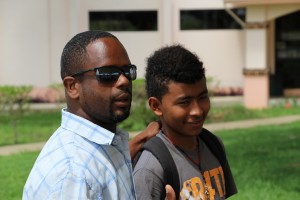 Dion is the PathLight staffer who works with the students on a daily basis. He deserves credit for helping these kids get through school!