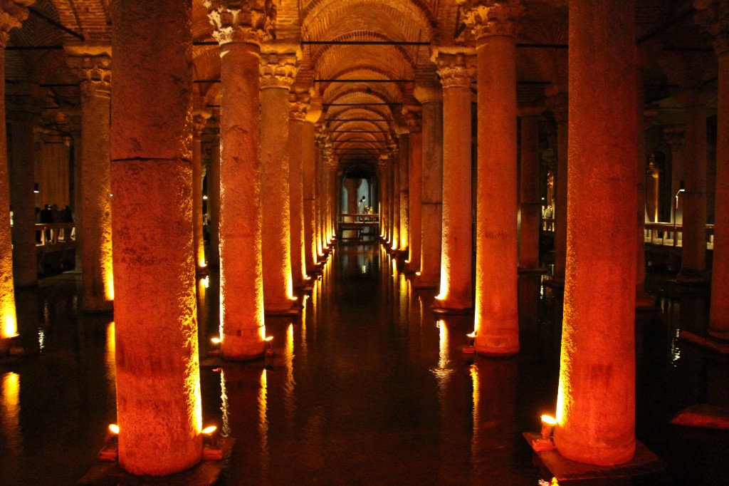 Underground Cistern of Istanbul.
