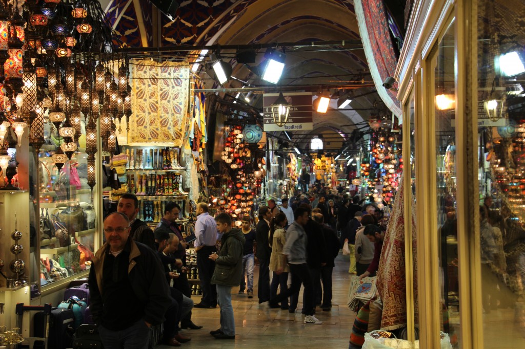 The insanity of the Grand Bazaar.