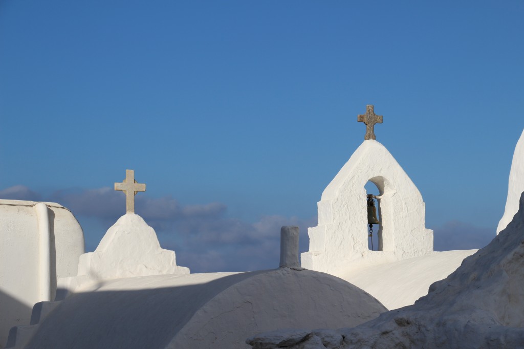 Churches in Mykonos.